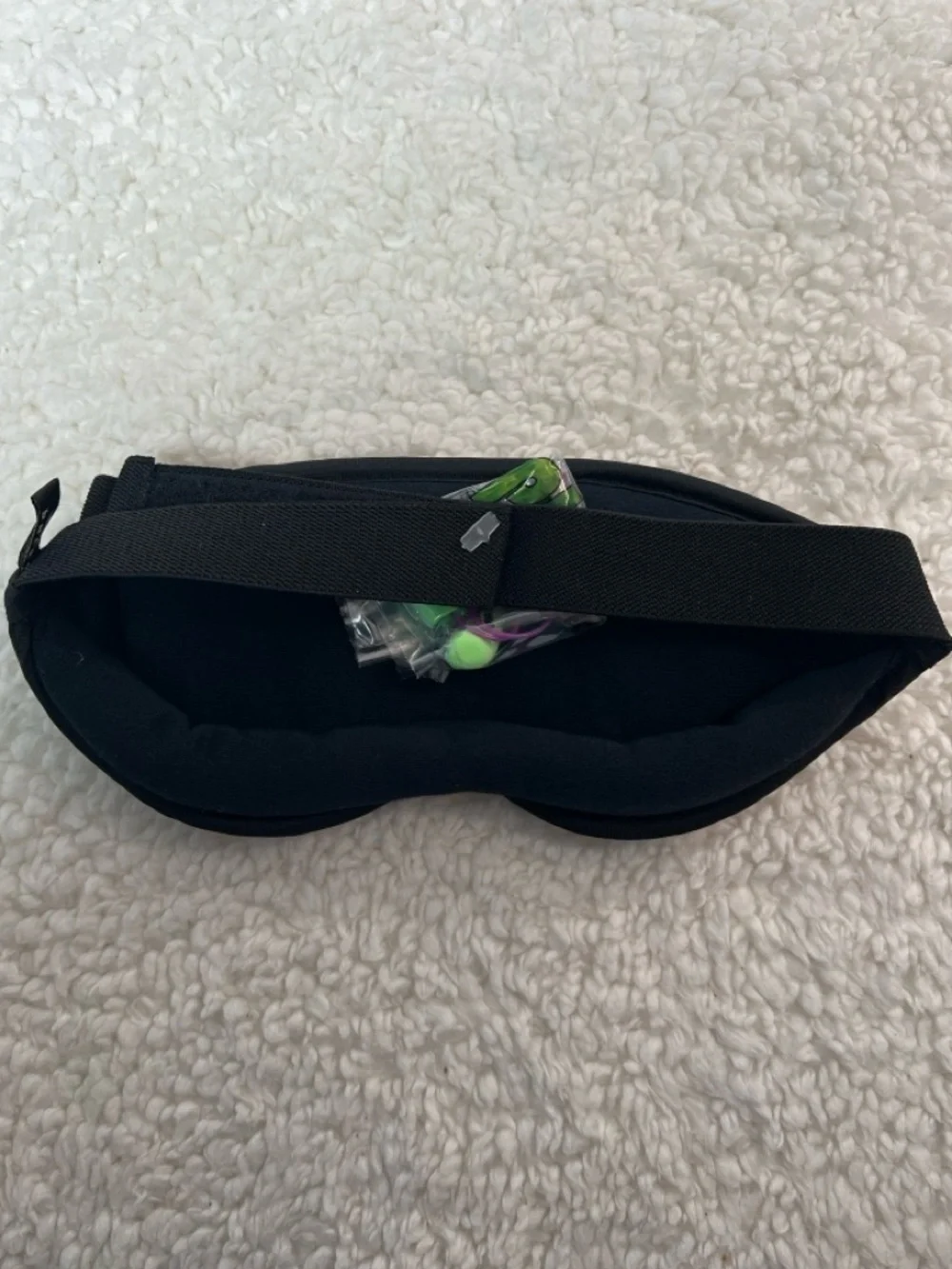 Bucky Shades Sleep Mask in Chocolate Brown w/ Black Trim